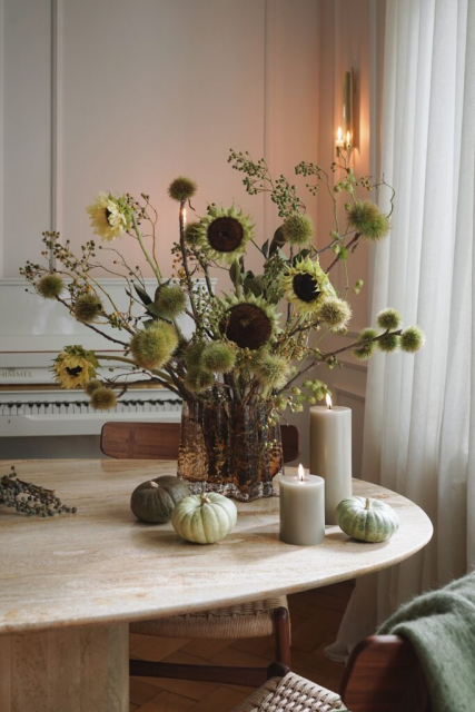 LED blok lys 20 cm - fås i flere farver