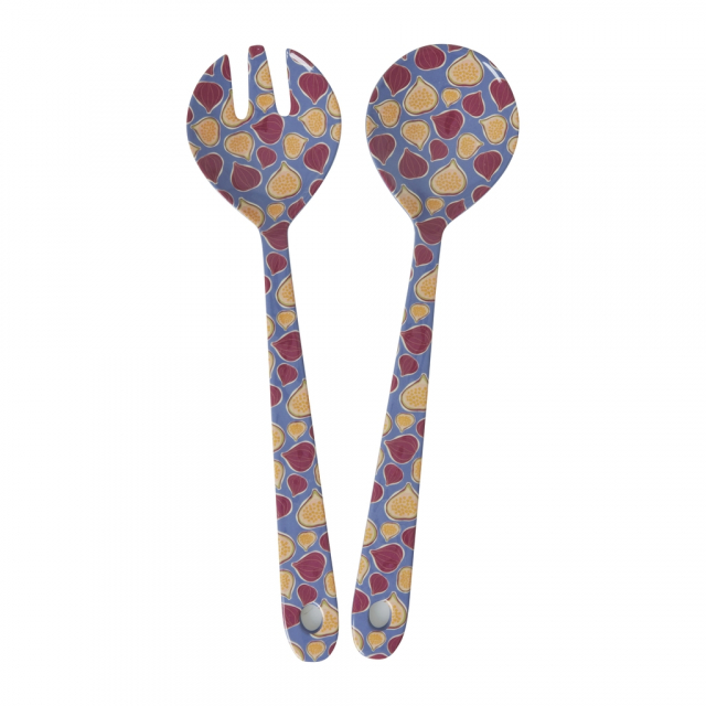 Figner i kærlighed salatpind -set - blomme