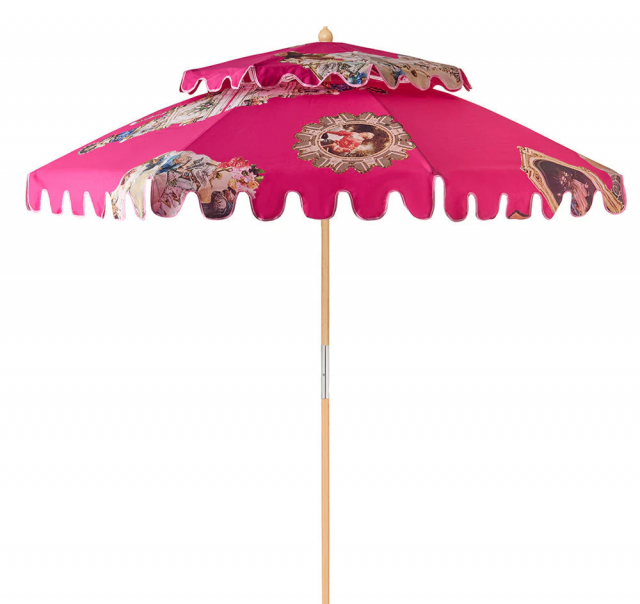 Maxjenny parasol Ø 2,3 m – ceriserød