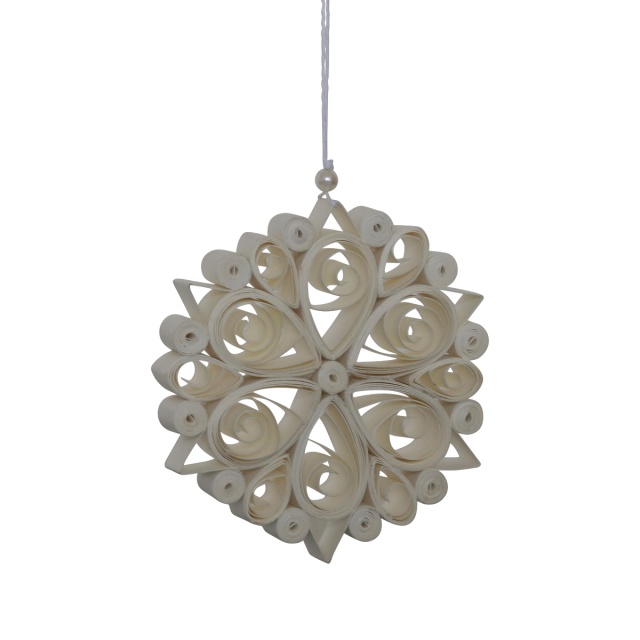 Tung flagerjulsdekoration, stor