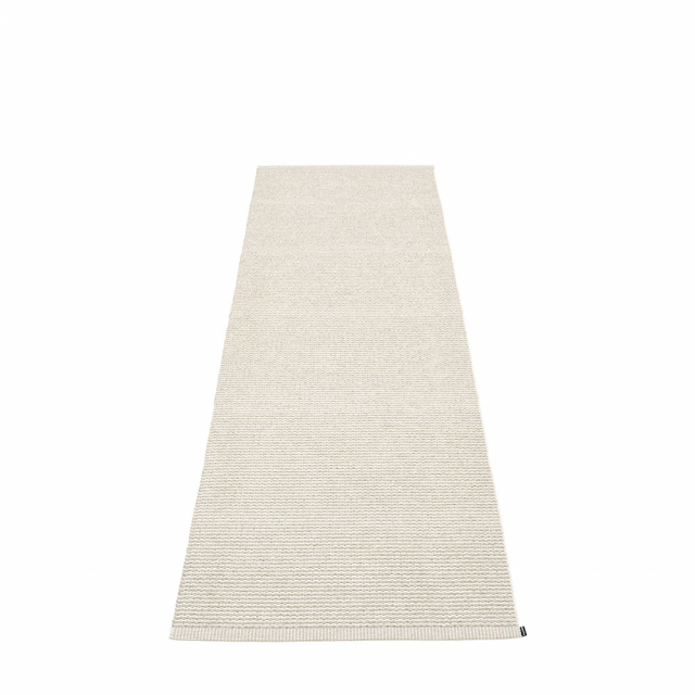 Mono tæppe - linned/vanilje