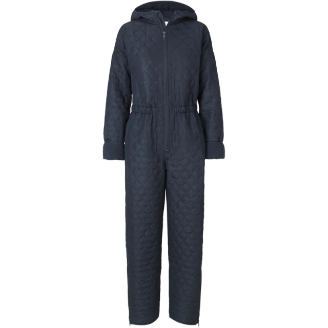 Hyggelig bugt vindtæt jumpsuit dam - marineblå