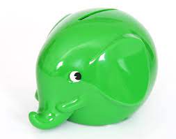 Elefanter besparelser, stor - grøn