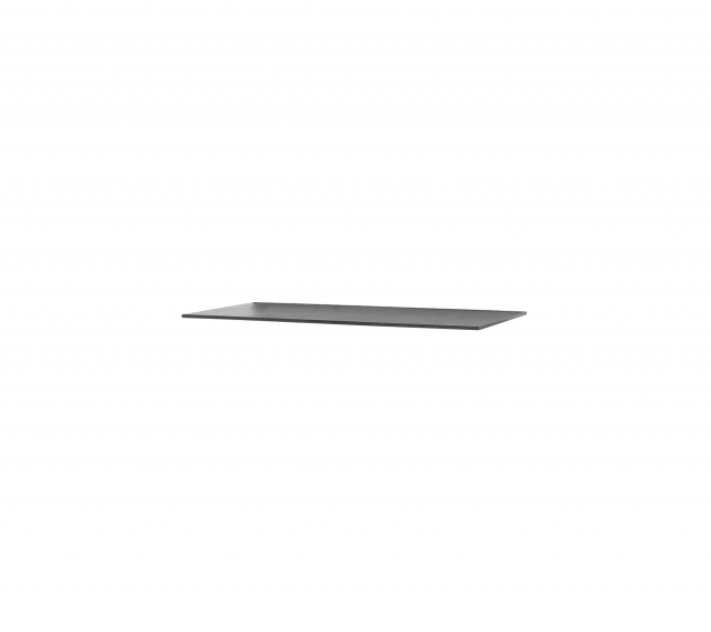 Bordsskiva 100x50 cm - fossil black keramik