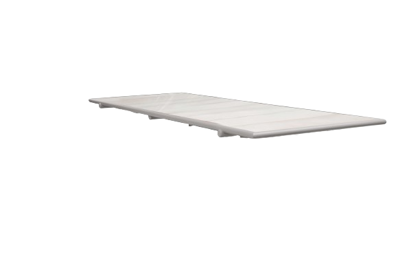 Bordsskiva 280x100 cm - sand lavasten glaserad