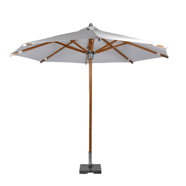 Lyon træparasol Ø 3 m - natur