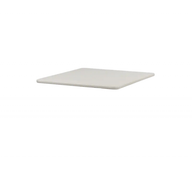Bordplade 75x75 cm - taupe