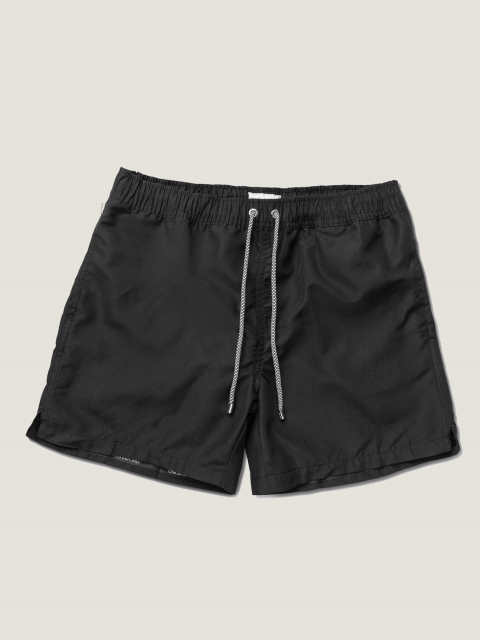 Classic Solid badeshorts - black