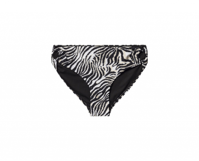 Zebra Nefeli bikini trusse - hvid/sort