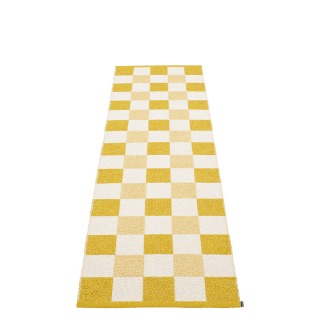 Pix tæppe - sennep/vanilje/lysegul