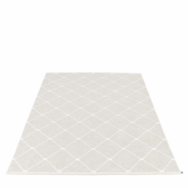 Regina tæppe - Fossil grå/hvid 180x275 cm