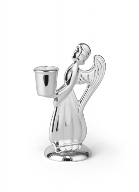 Beskyttende Angel Lightholde, large - Sølv