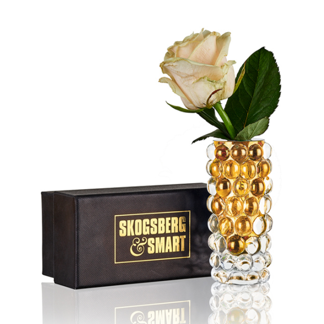 Hurricane Boule vas, mini - amber