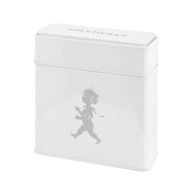 Kaffe filterbeholder - højglans hvid