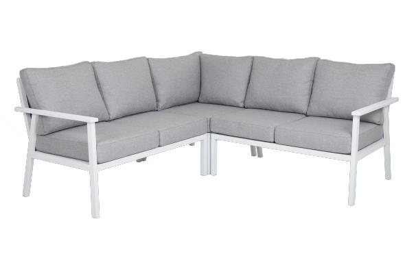 Samvaro lounge Group High, Build Yourself - White/Pearl Gray Dough