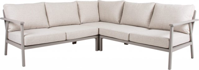 Samling Lounge Group lav, bygg dig selv - khaki/sanddyna