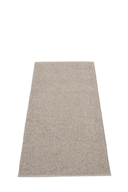 Svea tæppe - mudder metallic/mudder