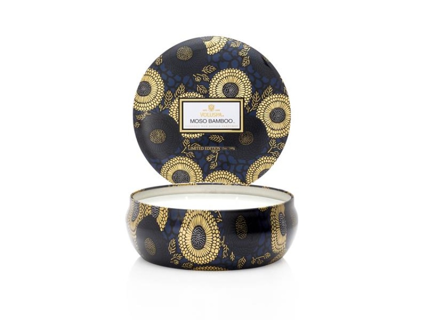 Moso bambus duftlys, 3 stk.