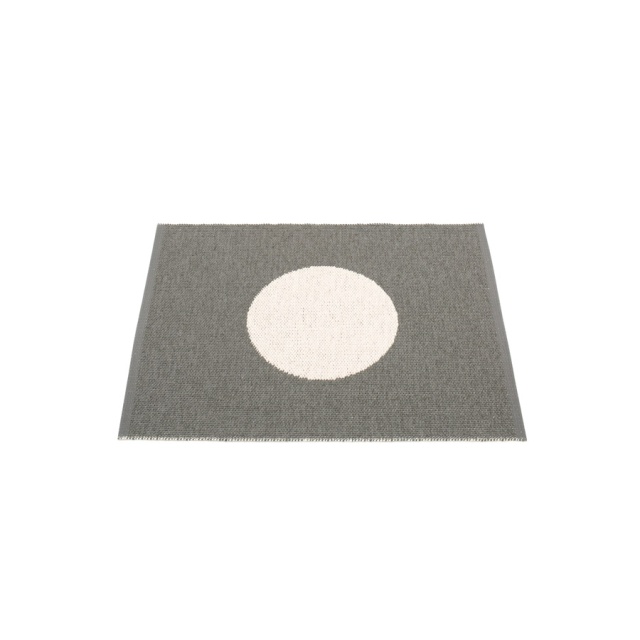 Vera tæppe lille - kul/sølvgrå