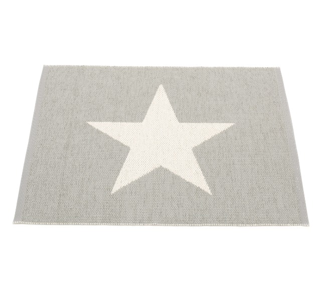 Viggo SMALL ONE tæppe - varm grå/vanilje 70x90 cm