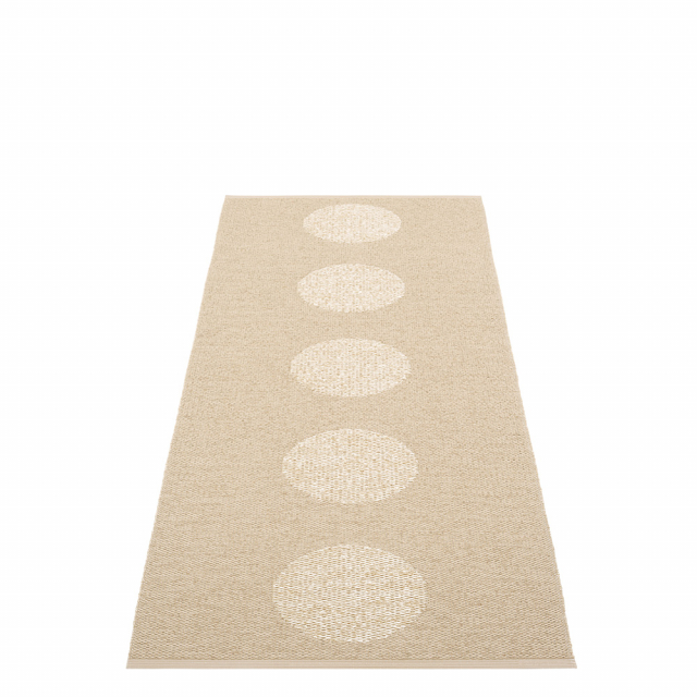Vera 2.0 Bio tæppe - beige/beige metallic