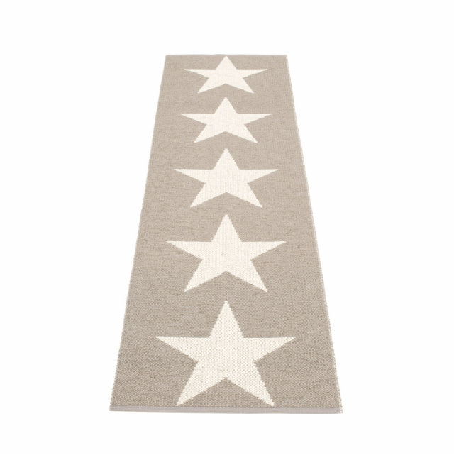 Viggo ONE tæppe - mudder/vanilje