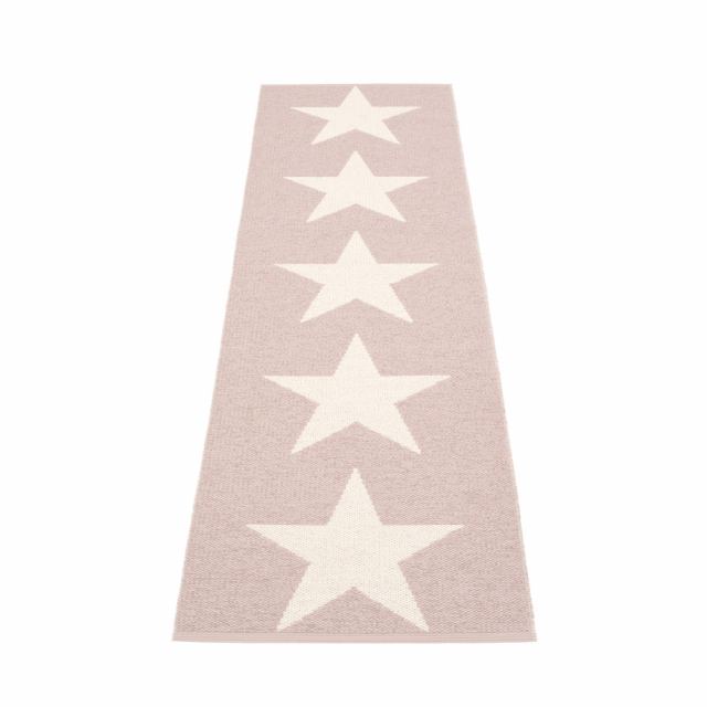 Viggo ONE tæppe - bleg rose/vanilje