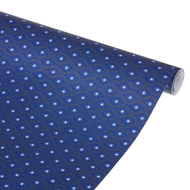 Lulu omslagspapir 10 m - indigo