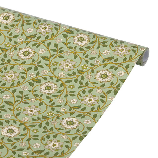 Roja indpakningspapir 10 m - wasabi