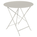 Bistro foldbart bord Ø 77 cm - clay grey