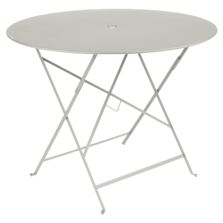Bistro foldbart bord Ø 96 cm - clay grey i gruppen Udendørs møbler / Bord / Spisebord hos Sommarboden i Höllviken AB (0235A5)