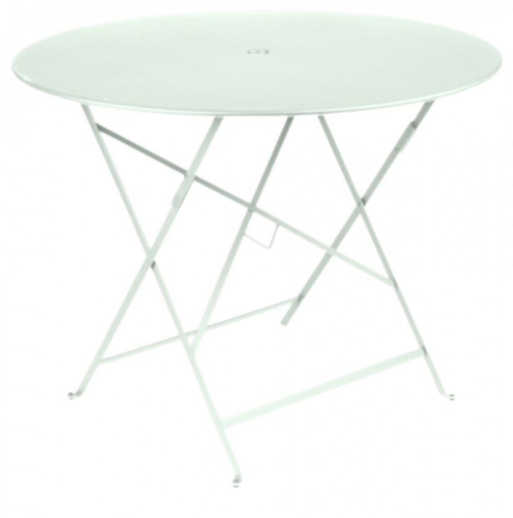Bistro foldbart bord Ø 96 cm - ice mint i gruppen Udendørs møbler / Bord / Cafébord hos Sommarboden i Höllviken AB (0235A7)