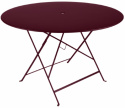 Bistro foldbart bord Ø 117 cm - black cherry