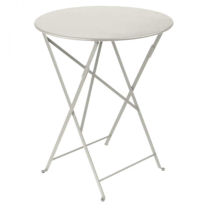 Bistro foldbart bord Ø 60 cm - clay grey i gruppen Udendørs møbler / Bord / Cafébord hos Sommarboden i Höllviken AB (0245A5)