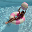 Celine badering 120 cm - bubblegum
