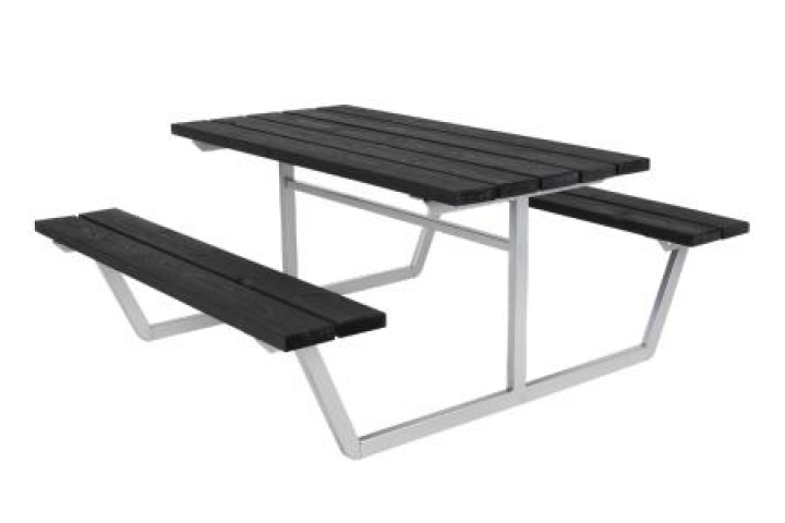 Snapparp picnic sæt, låg - sort/grå i gruppen Udendørs møbler / Slap af / Bænke & Sofaer hos Sommarboden i Höllviken AB (0952-70-8)