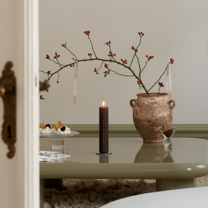 Kalenderlys blok 25 cm - fås i flere farver i gruppen Juleting / Christmas dekoration / Lysstager & Lys hos Sommarboden i Höllviken AB (09525K-XX)