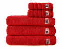 Håndklæder, flere størrelser - rød
