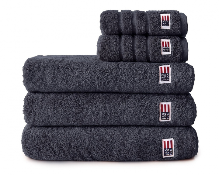 Håndklæder, flere størrelser - charcoal i gruppen Indretning / Tekstiler / Håndklæder hos Sommarboden i Höllviken AB (10002012-charcoal)