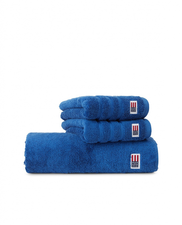 Håndklæder, flere størrelser - Cobolt Blue i gruppen Indretning / Tekstiler / Håndklæder hos Sommarboden i Höllviken AB (10002086)
