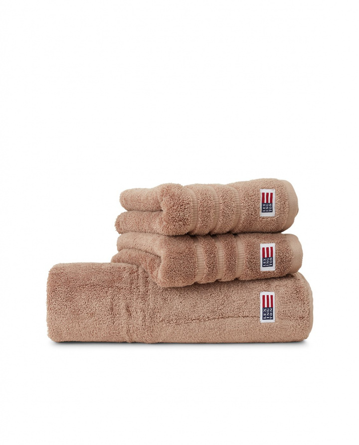 Håndklæder, flere størrelser - taupe brun i gruppen Indretning / Tekstiler / Håndklæder hos Sommarboden i Höllviken AB (10002089-2912)