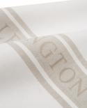 Icons Cotton Star Kitchen Towel - White/Beige