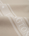 Icons Cotton Star Kitchen Towel - Beige/White