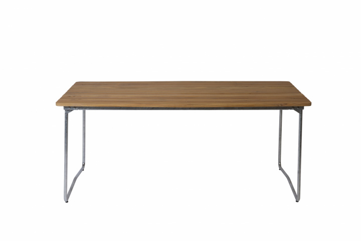 Tabel B31 170 - Ubehandlet teak/hot -dip galvaniseret stativ i gruppen Udendørs møbler / Materiale / Teakmøbler / Bord - Teakmøbler hos Sommarboden i Höllviken AB (10136)