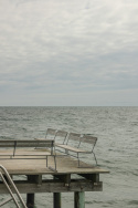 Sofa 5 - ubehandlet teak/varmgalvaniseret stativ