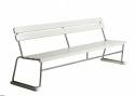 Sofa 5 - Hvid lakeret eg/hot -dip galvaniseret stativ