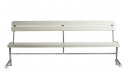 Sofa 5 - Hvid lakeret eg/hot -dip galvaniseret stativ