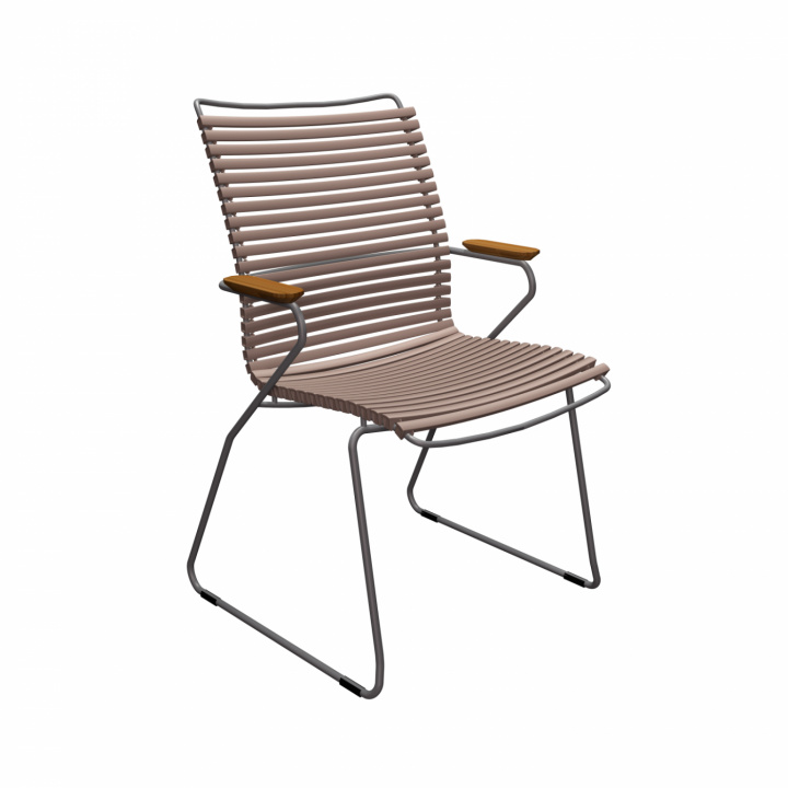 Klik på spisestol, høj ryg - sand/bambus i gruppen Udendørs møbler / Materiale / Rustfrit stål / Stole - Rustfrit stål hos Sommarboden i Höllviken AB (10812-6218)
