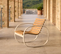 Parc gyngestol – teak/sand