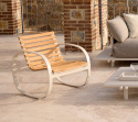 Parc gyngestol – teak/sand